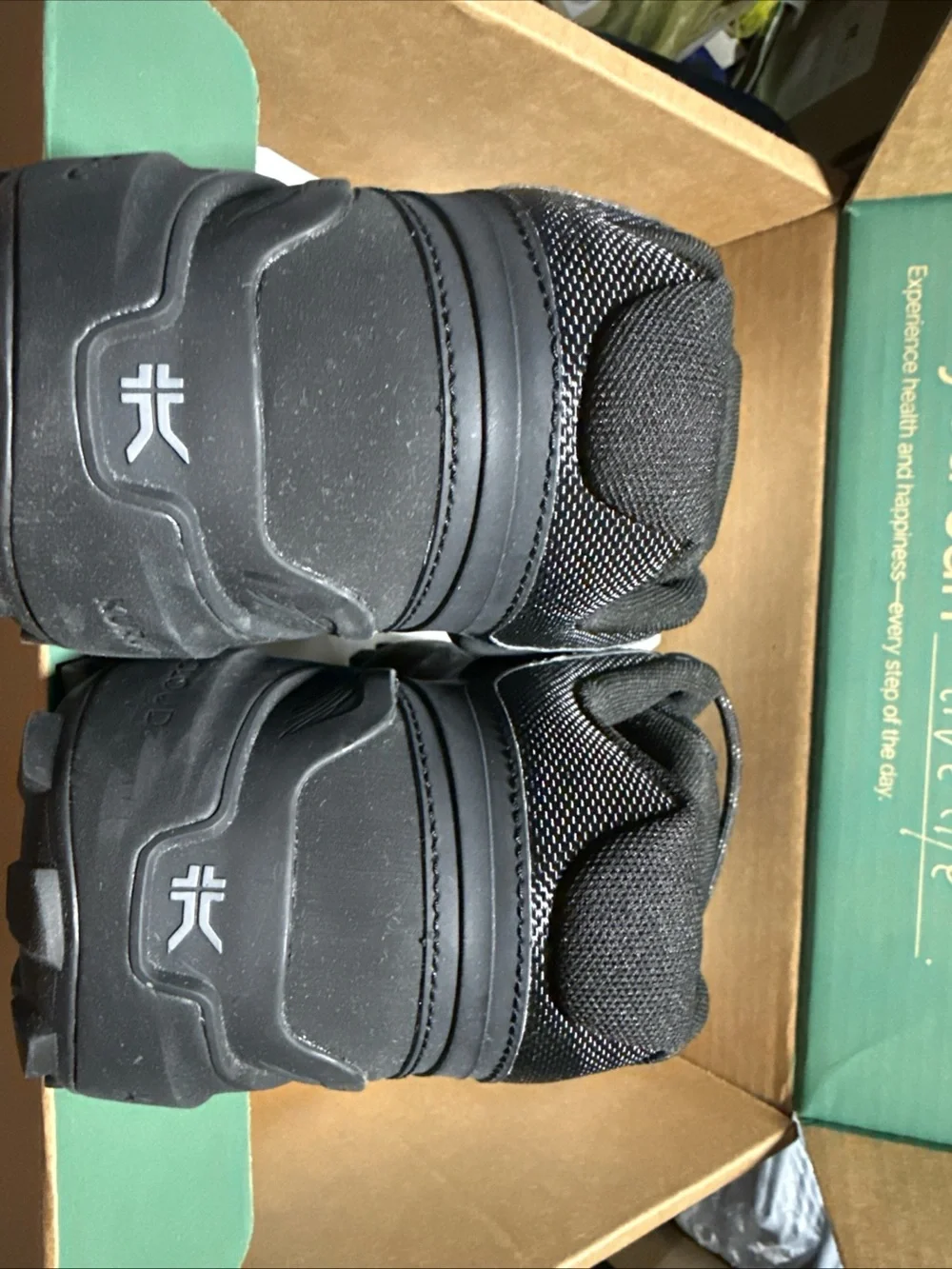 Kuru ridge motion Men’s size 9.5 medium Black Lace-Up hiking Shoes